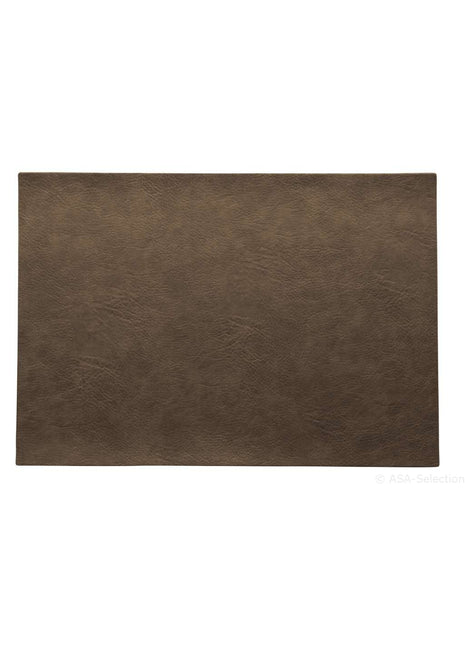 ASA Selection Placemat kunstleer leer bruin / nougat 78308076