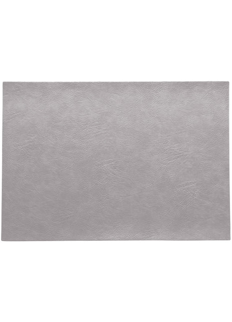 ASA Selection Placemat vegan leer / kunstleer silver cloud 78313076