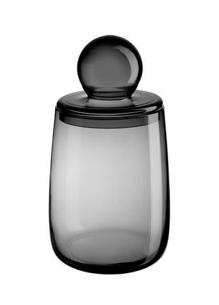 53575009 ASA Sarabi glazen pot met deksel grijs 2 liter