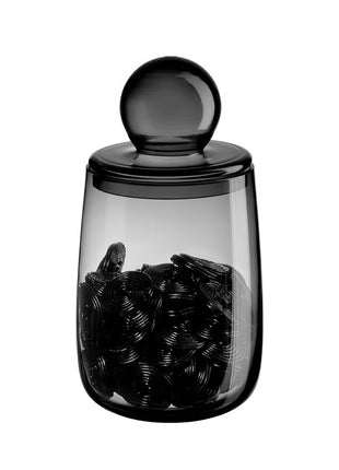 53575009 ASA Sarabi glazen pot met deksel grijs 2 liter