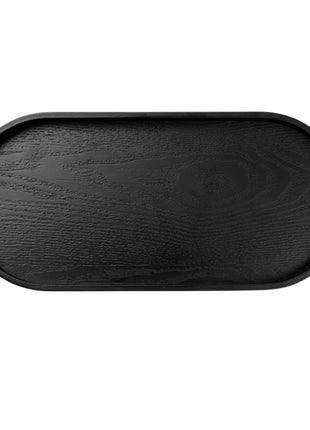 53796970 ASA Selection dienblad ovaal zwart hout medium