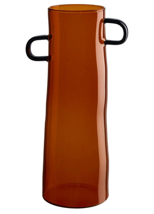 84014494 ASA Rayu glazen vaas bruin 28cm