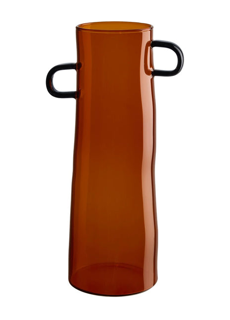 84014494 ASA Rayu glazen vaas bruin 28cm