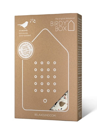 Relaxound Birdybox toffee terrazzo vogelhuisje sensor - 20 sec