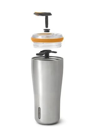Black+Blum travel cup thermosbeker rvs oranje 0.6 L