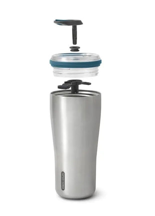 Black+Blum travel cup thermosbeker rvs blauw 0.6 L