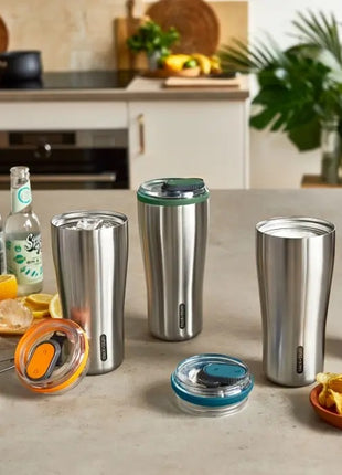 Black+Blum travel cup thermosbeker rvs groen 0.6 L