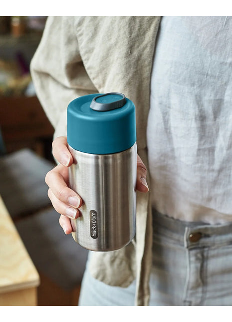 TC-SS005 Black+Blum Travel Cup thermosbeker RVS - blauw