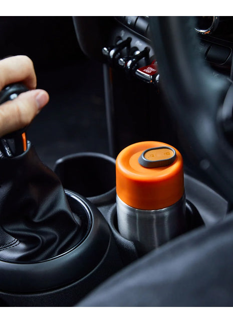 TC-SS003 Black+Blum Travel Cup thermosbeker RVS - oranje