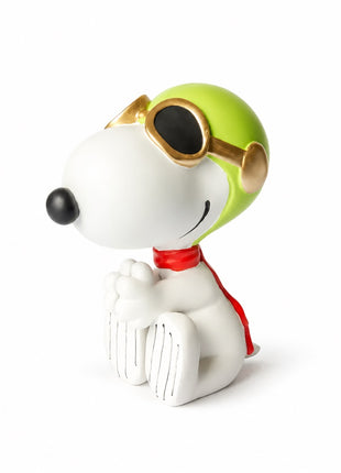 Blogo Snoopy Aviator beeld wit L. 25cm Peanuts