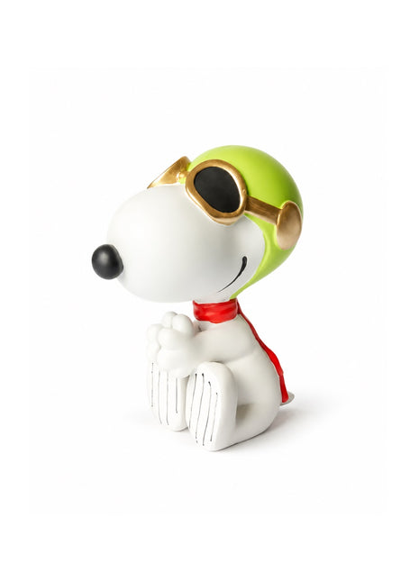 Blogo Snoopy Aviator beeld wit L. 25cm Peanuts