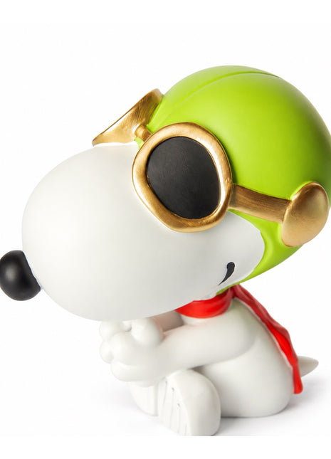 Blogo Snoopy Aviator beeld wit L. 25cm Peanuts