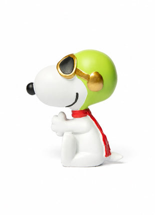 Blogo Peanuts Snoopy Aviator beeld wit S. 12cm