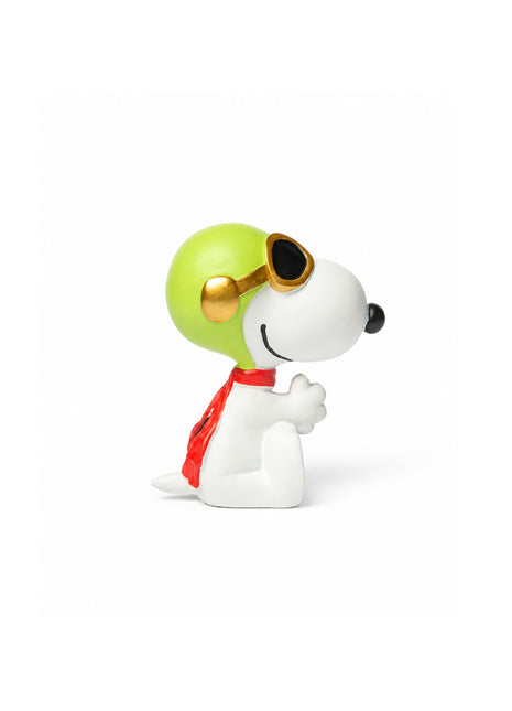 Blogo Peanuts Snoopy Aviator beeld wit S. 12cm