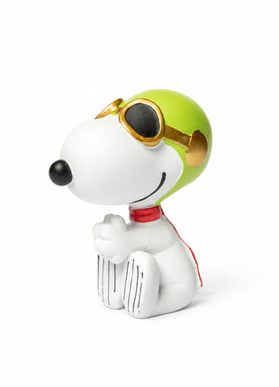 Blogo Peanuts Snoopy Aviator beeld wit S. 12cm