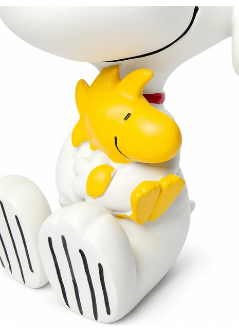 Blogo Design Snoopy Woodstock beeld wit L. 25cm