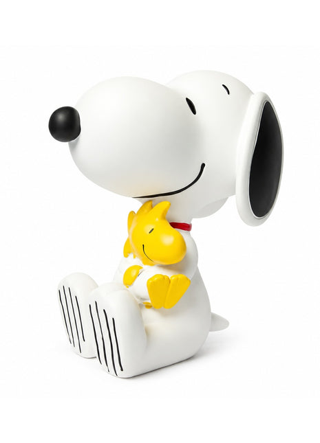 Blogo Design Snoopy Woodstock beeld wit L. 25cm