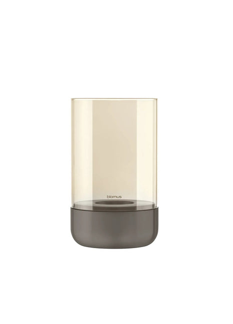 Blomus Calma windlicht / lantaarn M burned metal metallic finish 64718
