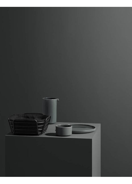 63871 Blomus Delara broodmand - zwart 20x20cm