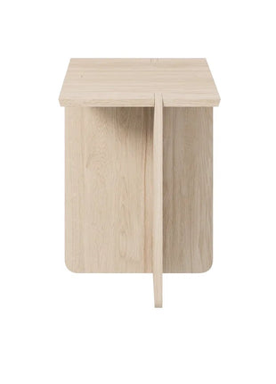Blomus Engawa bijzettafel / hocker eiken 35x35 68345