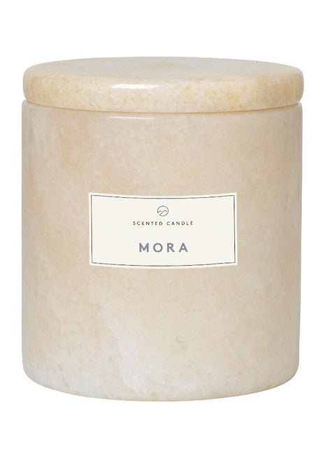 69234 Blomus Frable mora geurkaars marmer