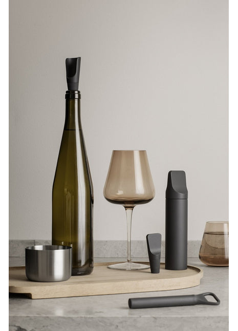 64258 Blomus ILO kurkentrekker magnet / grijs