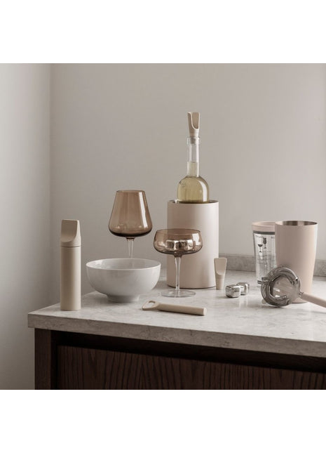 64256 Blomus Ilo wijnset schenker & stop moonbeam