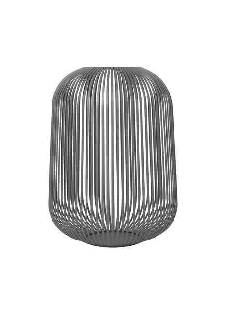 66153 Blomus Lito Lantaarn windlicht staal groot - steel grey