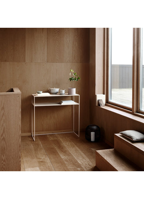 65932 Blomus Lito M windlicht / lantaarn staal medium - zwart