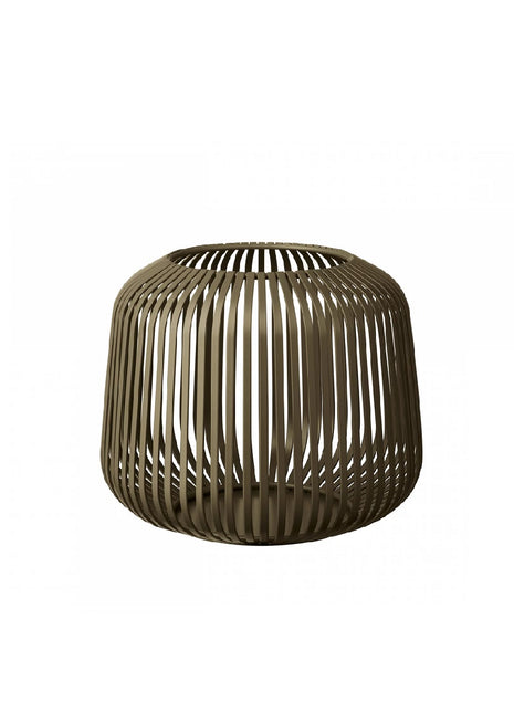 Blomus Lito lantaarn / windlicht S gebrand metaal 66706