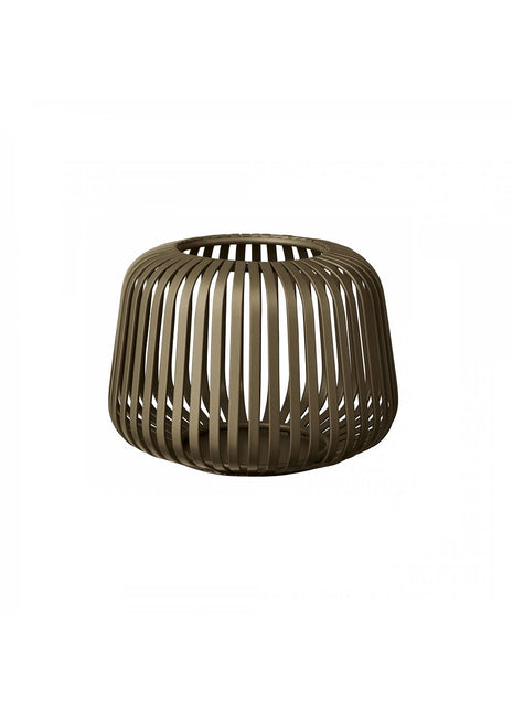 66715 Blomus Lito lantaarn / windlicht XS gebrand metaal