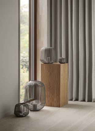 Blomus Lito windlicht L roestige look met cylinder - 66958