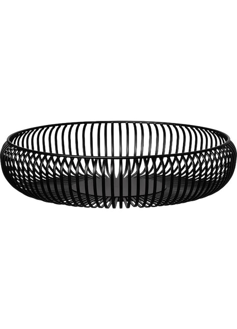 Blomus Lito schaal - fruitschaal zwart groot 64553