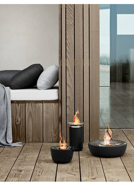 65390 Blomus Luna gelbrander met dover