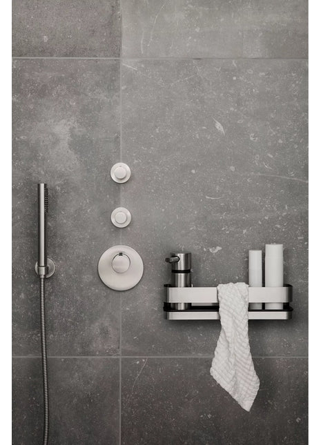 66331 Blomus NEXIO douchemand planchet wand zwart staal