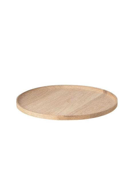 65487 Blomus OKU eiken dienblad rond 25cm