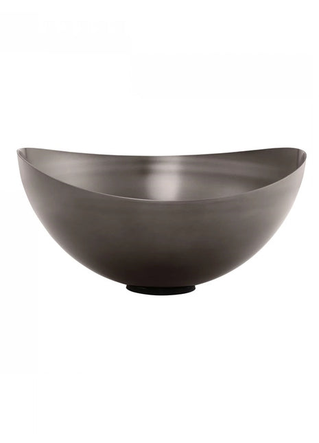 64482 Blomus Ondea diepe schaal medium burned metal