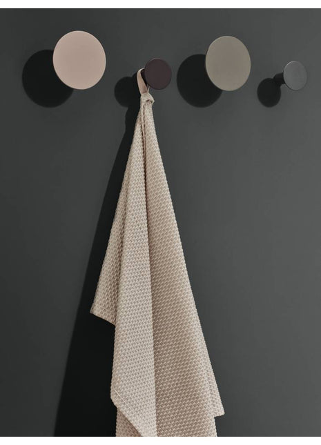 65800 Blomus Ponto set 4 wandhaken - gunmetal