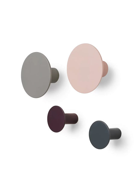 Blomus Ponto set 4 wandhaken mixed - 65801