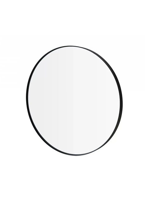 66932 Blomus Rim ronde wandspiegel zwart, helder glas Ø 50 cm