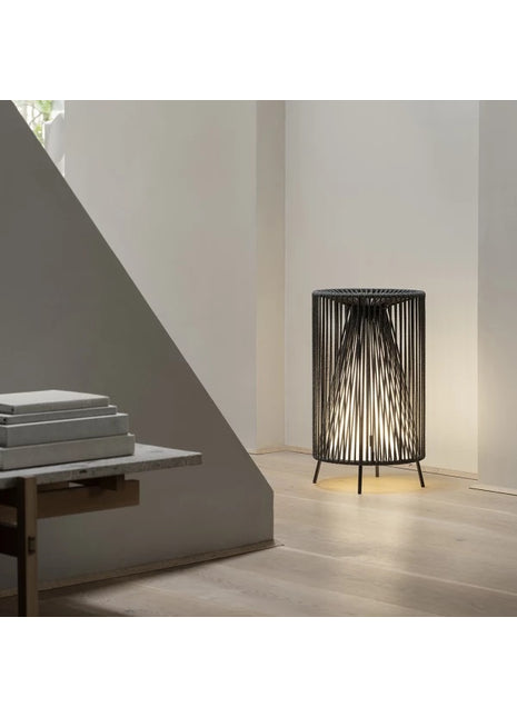 Blomus Rope tafellamp oplaadbaar coal / grijs - 66241