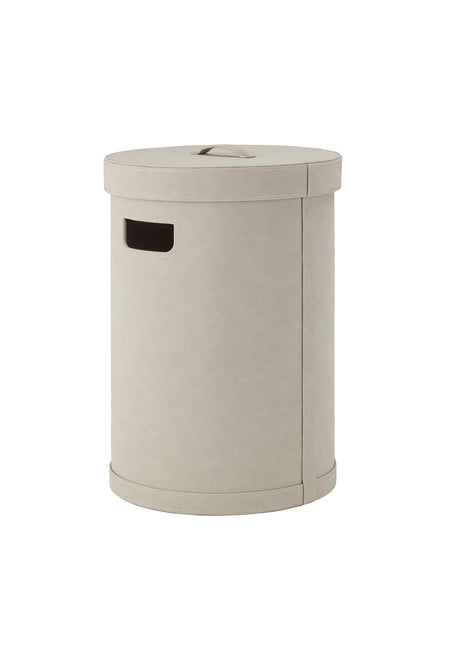 Blomus Sahla luxe wasmand met deksel PU-leer Nomad 67226