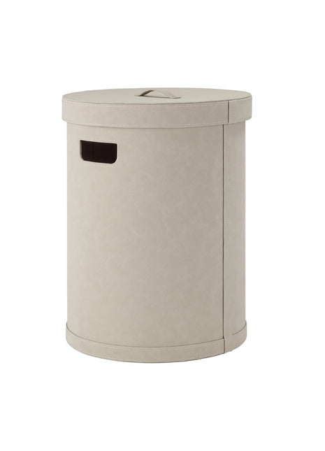 Blomus Sahla luxe wasmand met deksel PU-leer Nomad L 67229