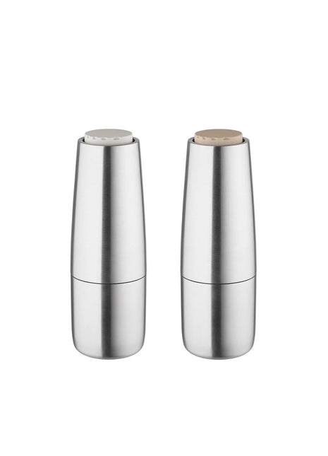 63956 Blomus Salpi pepermolen / zoutmolen set mat RVS