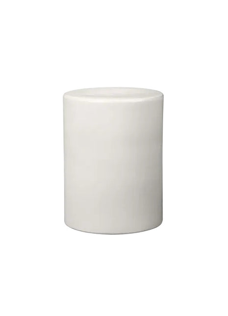 Blomus TORU kruk / hocker keramiek lelie wit 68119