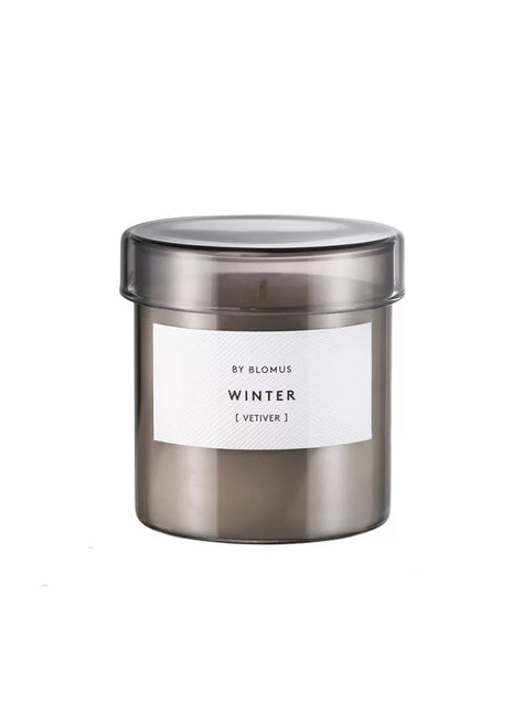 65281 Blomus Valoa geurkaars klein, winter - vetivier