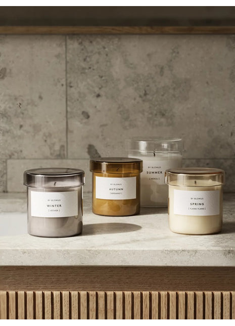 65284 Blomus Valoa geurkaars groot , autumn - bergamot