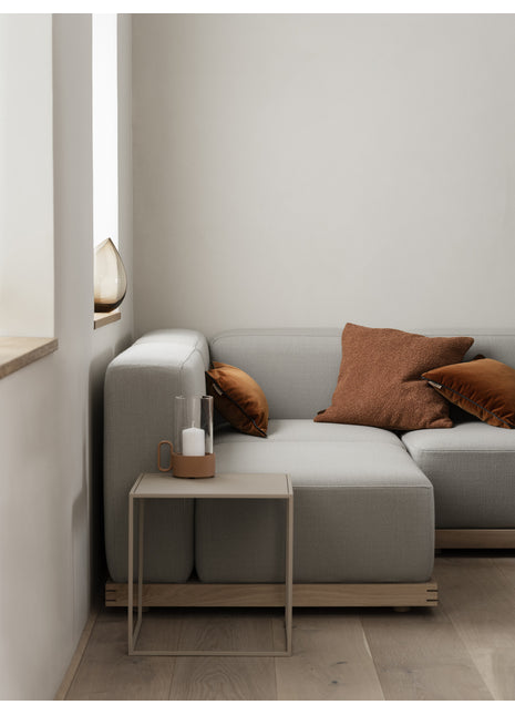 66636 Blomus Yuragi windlicht / lantaarn terracotta 