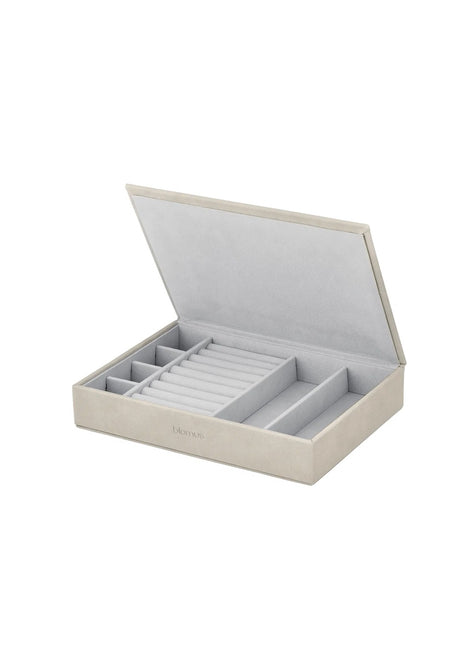 Blomus Sahla sieradendoos / juwelenbox suède nomad M 68320