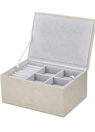 Blomus Sahla sieradendoos / juwelenbox suède nomad L 68323